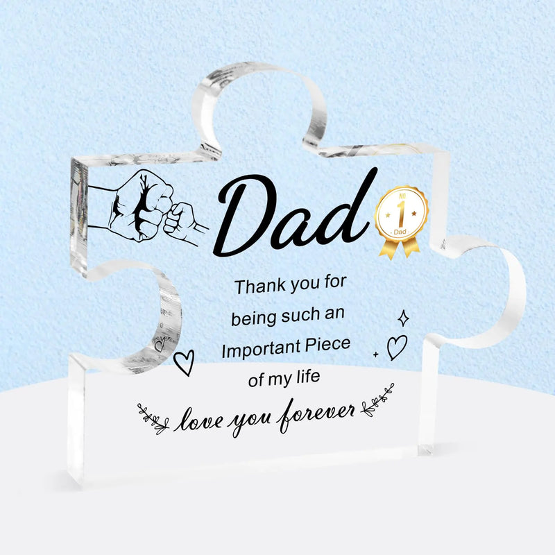 Dad Acrylic Block